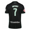Muški Nogometni Dres Real Betis Antony #7 Rezervni 2025-26 Kratak Rukav